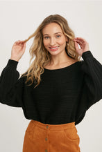 Load image into Gallery viewer, Black Sweater Pullover
